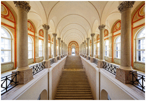 Prachttreppenhaus der Bayerischen Staatsbibliothek