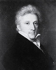 Natale Schiavoni, Porträt von Conte Leopoldo Cicognara (1810er Jahre) 